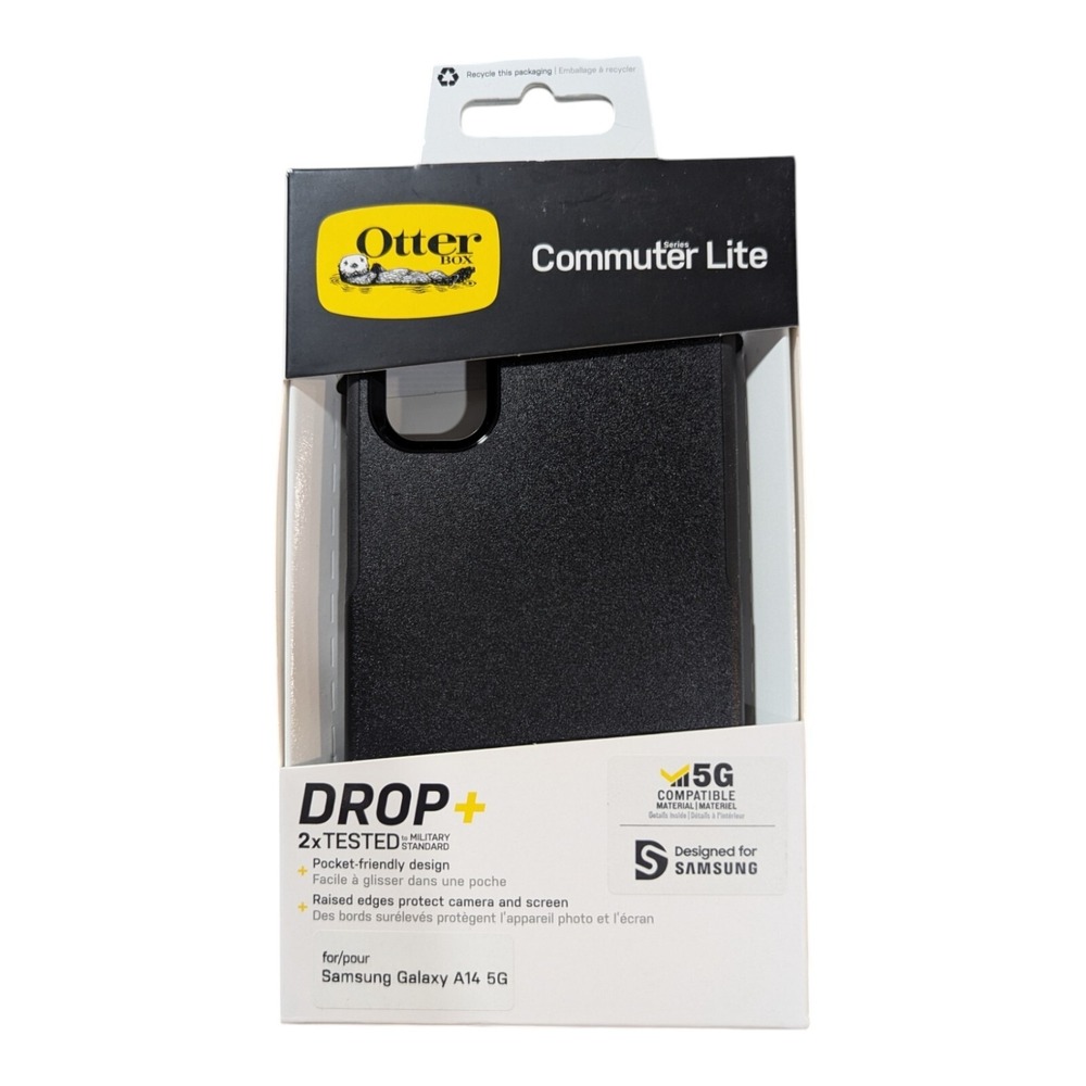 Q3. Otterbox Commuter Lite Series Case for Samsung Galaxy A14 5G - Black